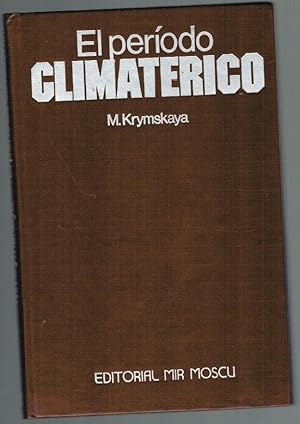 Imagen del vendedor de EL PERODO CLIMATRICO a la venta por Librera Dilogo