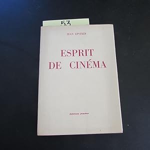 Image du vendeur pour Esprit de Cinema mis en vente par Bookstore-Online