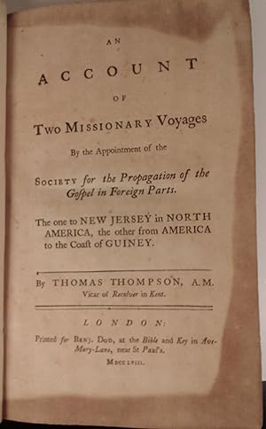 Account of Two Missionary Voyages