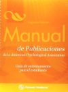 Imagen del vendedor de Manual de Publicaciones de la American Psychological Association: Guia de Entrenamiento Para el Estudiante a la venta por AG Library