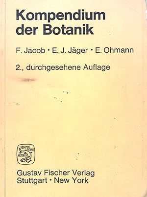 Imagen del vendedor de Kompendium der Botanik. a la venta por books4less (Versandantiquariat Petra Gros GmbH & Co. KG)
