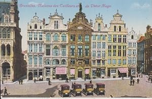 Bruxelles. Maisons des Tailleurs et de Victor Hugo. Ansichtskarte. AK. 20.Jh.