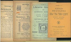 6 Catalogue de livres des Scienzes occultes