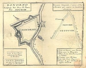 Bondeno. Fortificato dal duca di Parma nel MDCXLIII