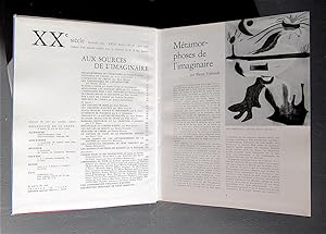 XX° siècle. Nouvelle série. XXVII° année. N° 25. Cahiers d'art annuels publiés sous la direction ...
