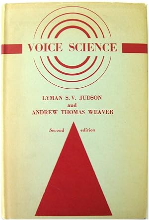 Imagen del vendedor de Voice Science a la venta por PsychoBabel & Skoob Books