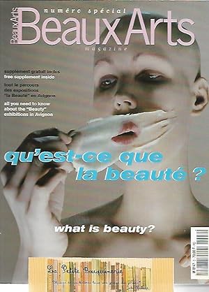 Image du vendeur pour Beaux Arts Magazine Numro spcial: Qu'est-ce que la beaut? mis en vente par La Petite Bouquinerie