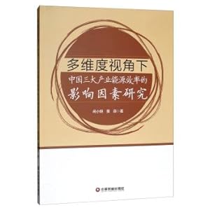 Immagine del venditore per Study on the Influencing Factors of Energy Efficiency in China's Three Major Industries from a Multi-Dimensional Perspective(Chinese Edition) venduto da liu xing