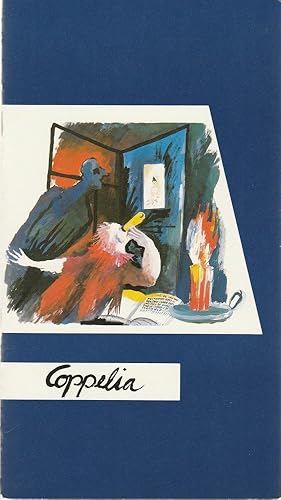 Bild des Verkufers fr Programmheft COPPELIA Premiere 28. Januar 1987 Spielzeit 1986 / 87 zum Verkauf von Programmhefte24 Schauspiel und Musiktheater der letzten 150 Jahre