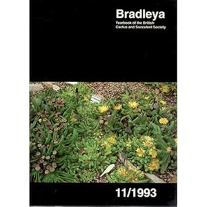 Image du vendeur pour Bradleya: Yearbook of the British Cactus and Succulent Society, November 1993 mis en vente par Buteo Books