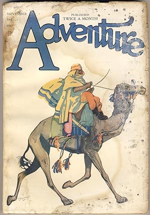 Imagen del vendedor de ADVENTURE - November 3 1917 [ V15 #3 ] a la venta por Gene Zombolas