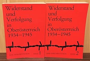 Widerstand und Verfolgung in Oberösterreich 1934 - 1945 (1. u. 2. Band, 2 Bände vollständig), Ein...