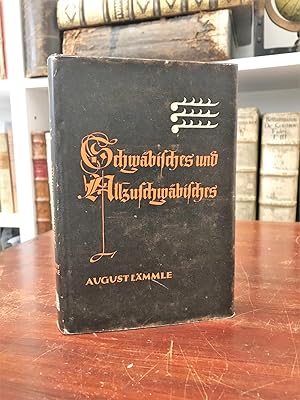 Seller image for Schwbisches und Allzuschwbisches. for sale by Antiquariat Seibold