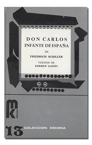 Bild des Verkufers fr Don Carlos, infante de Espaa. Versin de Enrique Llovet. zum Verkauf von Librera Berceo (Libros Antiguos)