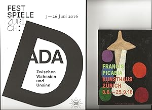 Seller image for Festspiele Zrich : Dada Zwischen Wahnsinn und Unsinn 3-26 Juni 2016 for sale by The land of Nod - art & books