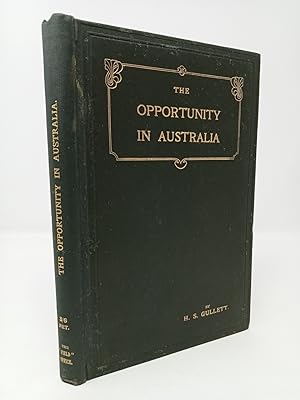 Seller image for An Opportunity in Australia. for sale by ROBIN SUMMERS BOOKS LTD