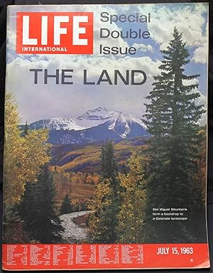 LIFE. International Edition. July 15, 1963, Vol.35, No.1. Special Double Issue: The Land