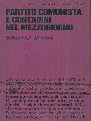 Partito comunista e contadini nel mezzogiorno