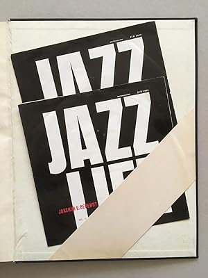 William Claxton - Jazz Life ( Jazzlife) hardbound edition with the records (Schallplatten)