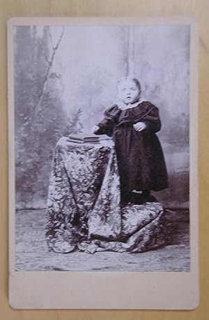 Cabinet Photograph: A Charming Portrait of a Young Child.