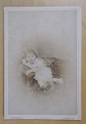 Seller image for Cabinet Photograph: A Portrait of a Young Child. for sale by N. G. Lawrie Books