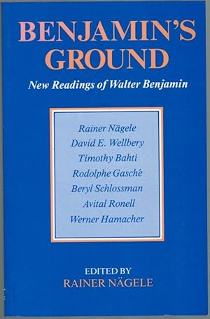 Bild des Verkufers fr Benjamin's Ground. New Readings of Walter Benjamin. [= The Culture of Jewish Modernity]. zum Verkauf von Antiquariat Fluck