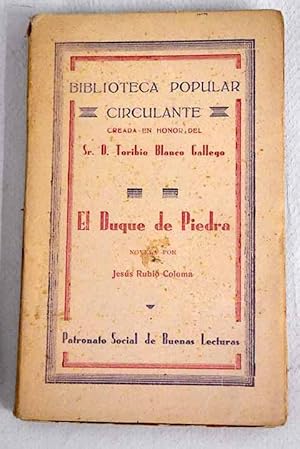 Bild des Verkufers fr El duque de piedra zum Verkauf von Alcan Libros