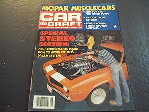 Car Craft Aug 1980 Special Stereo Section, Mopar Muscle Cars
