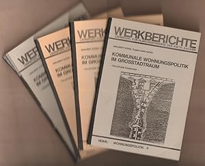 Seller image for Kommunale Wohnungspolitik im Grosstadtraum. Band 1-4. for sale by Antiquariat Neue Kritik
