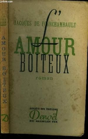 Seller image for Amour boiteux for sale by Le-Livre