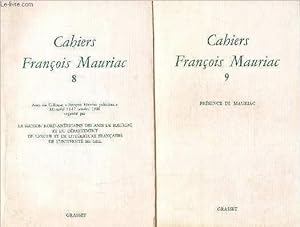 Bild des Verkufers fr Lot de 2 Cahiers Franois Mauriac N 8 et 9 zum Verkauf von Le-Livre