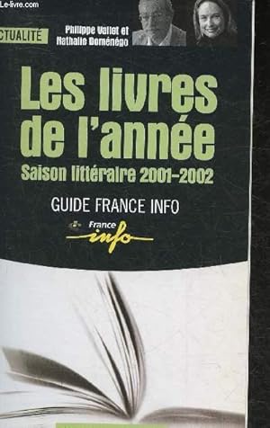 Seller image for Les livres de l'anne saison littraire 2001-2002 for sale by Le-Livre