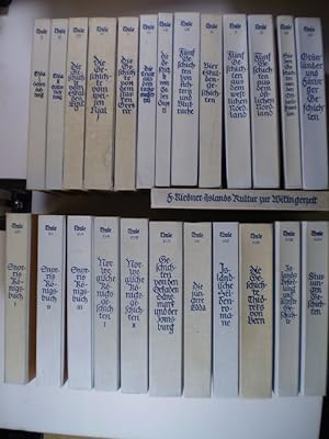 Thule. Altdnordische Dichtung und Prosa. 24 Bände und Einleitungsband (komplett)