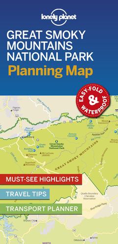 Seller image for Lonely Planet Great Smoky Mountains National Park Planning Map by Lonely Planet [Map ] for sale by booksXpress