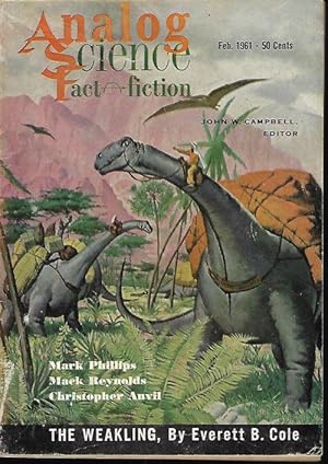 Seller image for ANALOG Science Fact & Fiction: February, Feb. 1961 for sale by Books from the Crypt