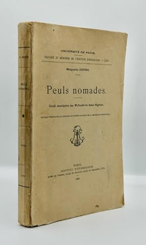 Seller image for PEULS NOMADES. Etudes Descriptives des WODAABE du Sahel Nigrien for sale by Librairie Le Trait d'Union sarl.