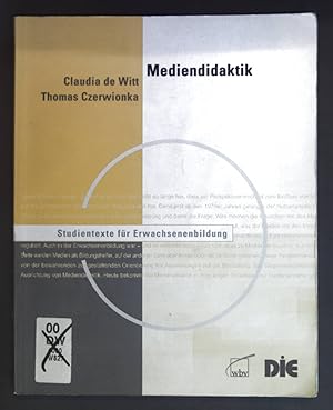 Imagen del vendedor de Mediendidaktik. DIE / Studientexte fr Erwachsenenbildung. a la venta por books4less (Versandantiquariat Petra Gros GmbH & Co. KG)