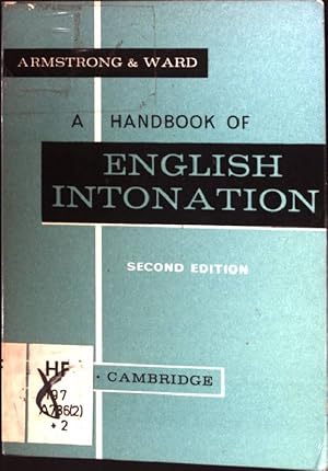 Imagen del vendedor de A Handbook of English Intonation. a la venta por books4less (Versandantiquariat Petra Gros GmbH & Co. KG)