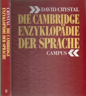 Bild des Verkufers fr Die Cambridge Enzyklopdie der Sprache zum Verkauf von Leipziger Antiquariat