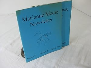 Seller image for MARIANNE MOORE NEWSLETTER, Volume V, nos. 1 & 2. Spring 1981 for sale by Frey Fine Books