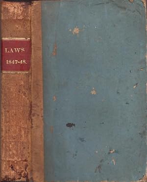 Acts of the General Assembly of the Commonwealth of Kentucky Passed at December Session, 1847 Pub...