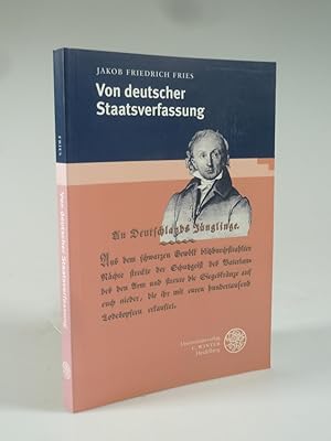 Bild des Verkufers fr Von deutscher Staatsverfassung. zum Verkauf von Antiquariat Dorner