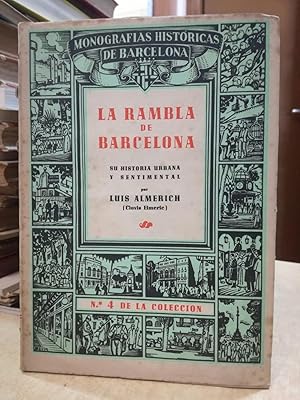 Imagen del vendedor de LA RAMBLA DE BARCELONA. a la venta por LLIBRERIA KEPOS-CANUDA