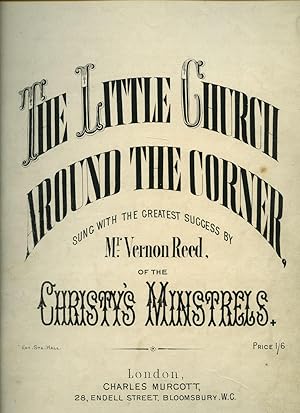 Seller image for The Little Church Round the Corner | Sung by The Christy's Minstrels [Vintage Piano Solo Sheet Music] for sale by Little Stour Books PBFA Member