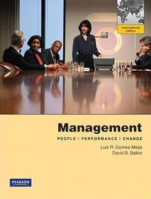 Seller image for Management: People, Performance, Change, 1e for sale by READINGON LLC