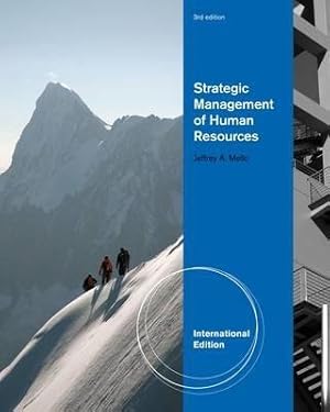 Seller image for Strategic Management of Human Resources, 3e for sale by READINGON LLC