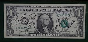 Signed Uncirculated Dollar Bill