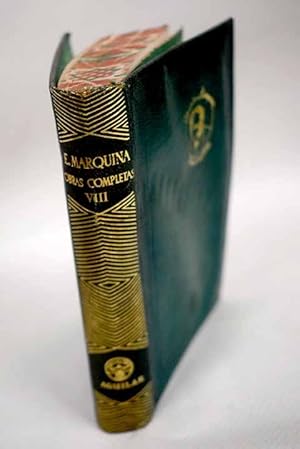 Imagen del vendedor de Obras completas, tomo VIII:: El galen y el milagro ; La conjuracin de Fiesco ; La mueca irrompible ; Poesas ; Exaltaciones y mensajes de Amrica ; Voces de Amrica y de Espaa ; Prosa ; Pars-Miln ; La poesa cristiana en el texto de Santa Mara ; Lope de Vega en sus adentros a la venta por Alcan Libros