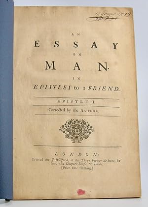 an essay on man in