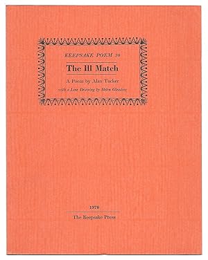 Seller image for The Ill Match (Keepsake Poem 34) [Together with envelope][Signed] for sale by The Bookshop at Beech Cottage